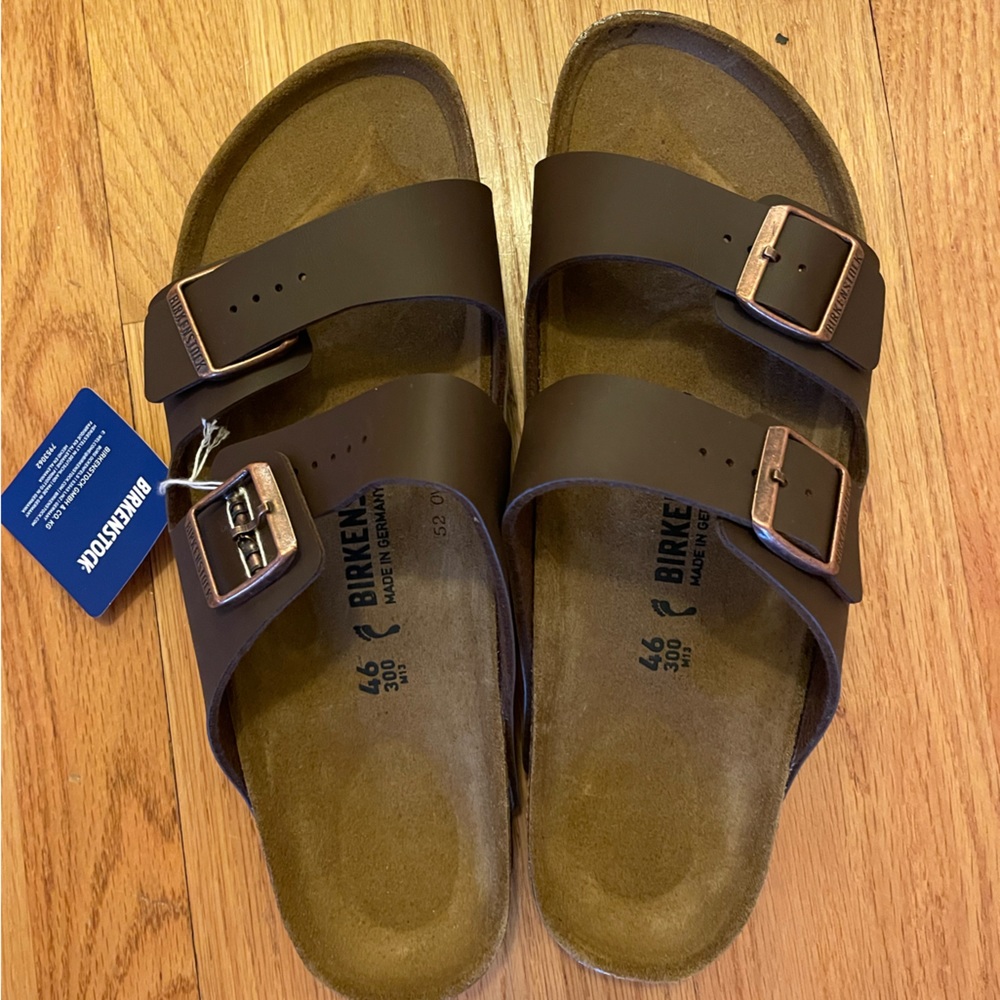 Men’s Brown Birkenstocks